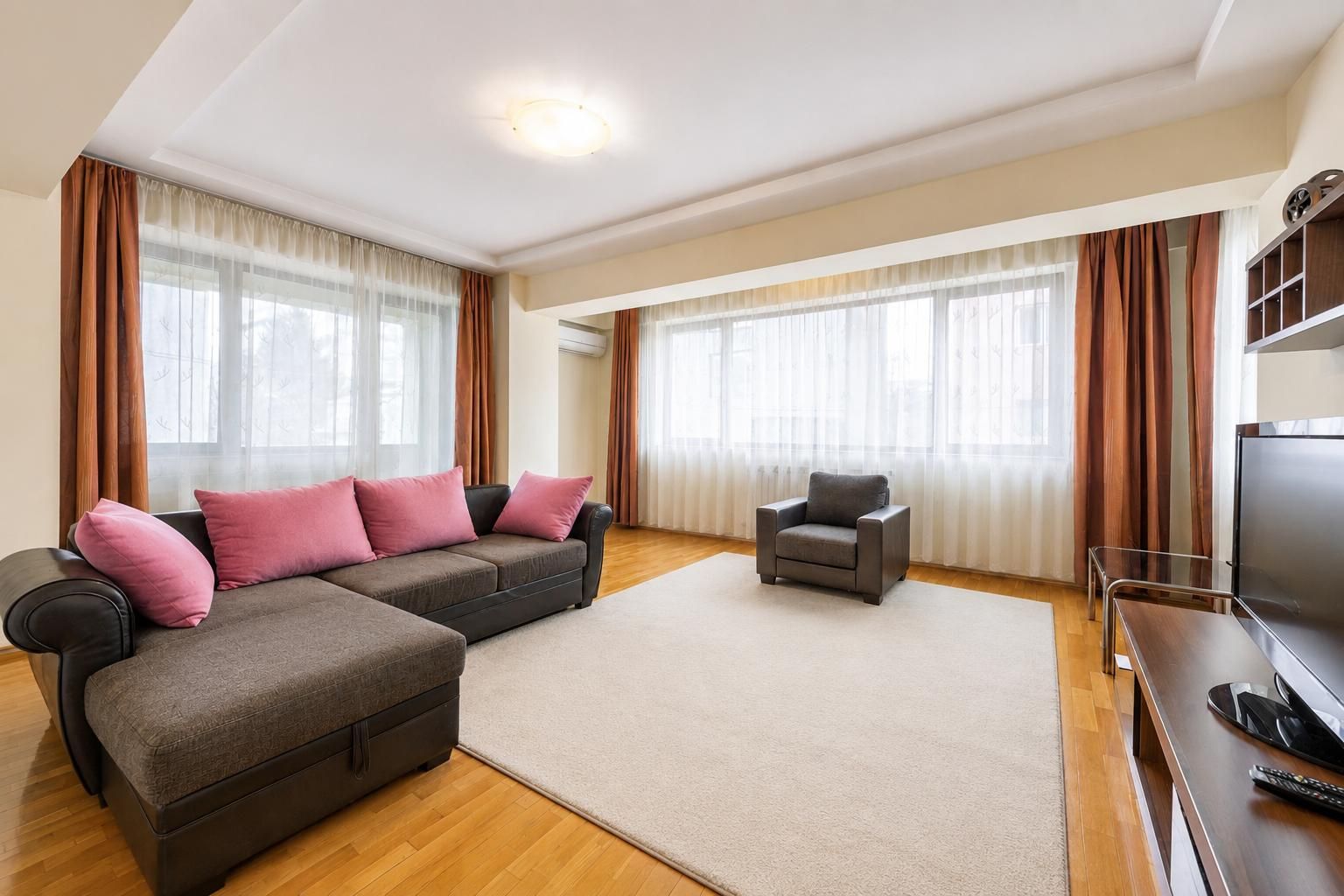 Penthouse | terasă panoramică 170 mp | 10 min metrou Ștefan cel Mare | Dacia — fotografia 1