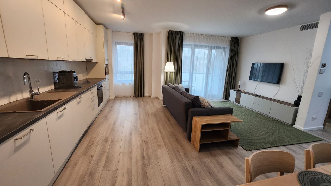 Apartament 2 camere, parcare subterana - prima inchiriere