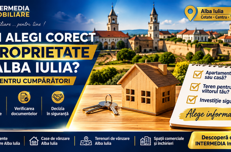 Vrei să vinzi o proprietate în Alba Iulia? Cum obții un preț corect