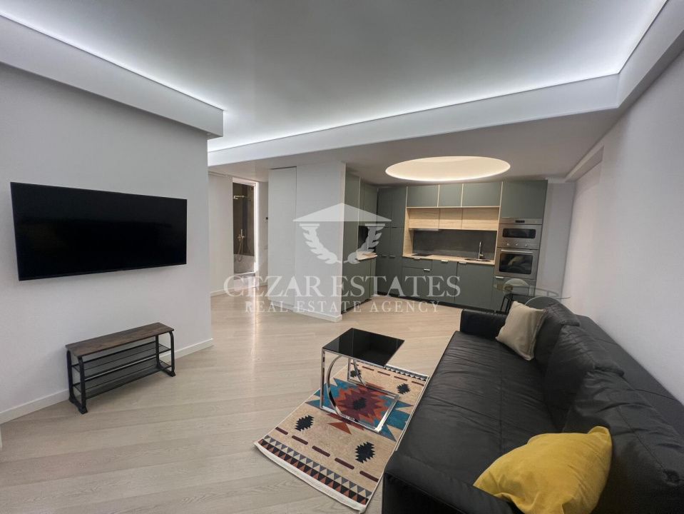 HERASTRAU SAT FRANCEZ DE INCHIRIAT APARTAMENT 2 CAMERE LUX | PARCARE — fotografia 1