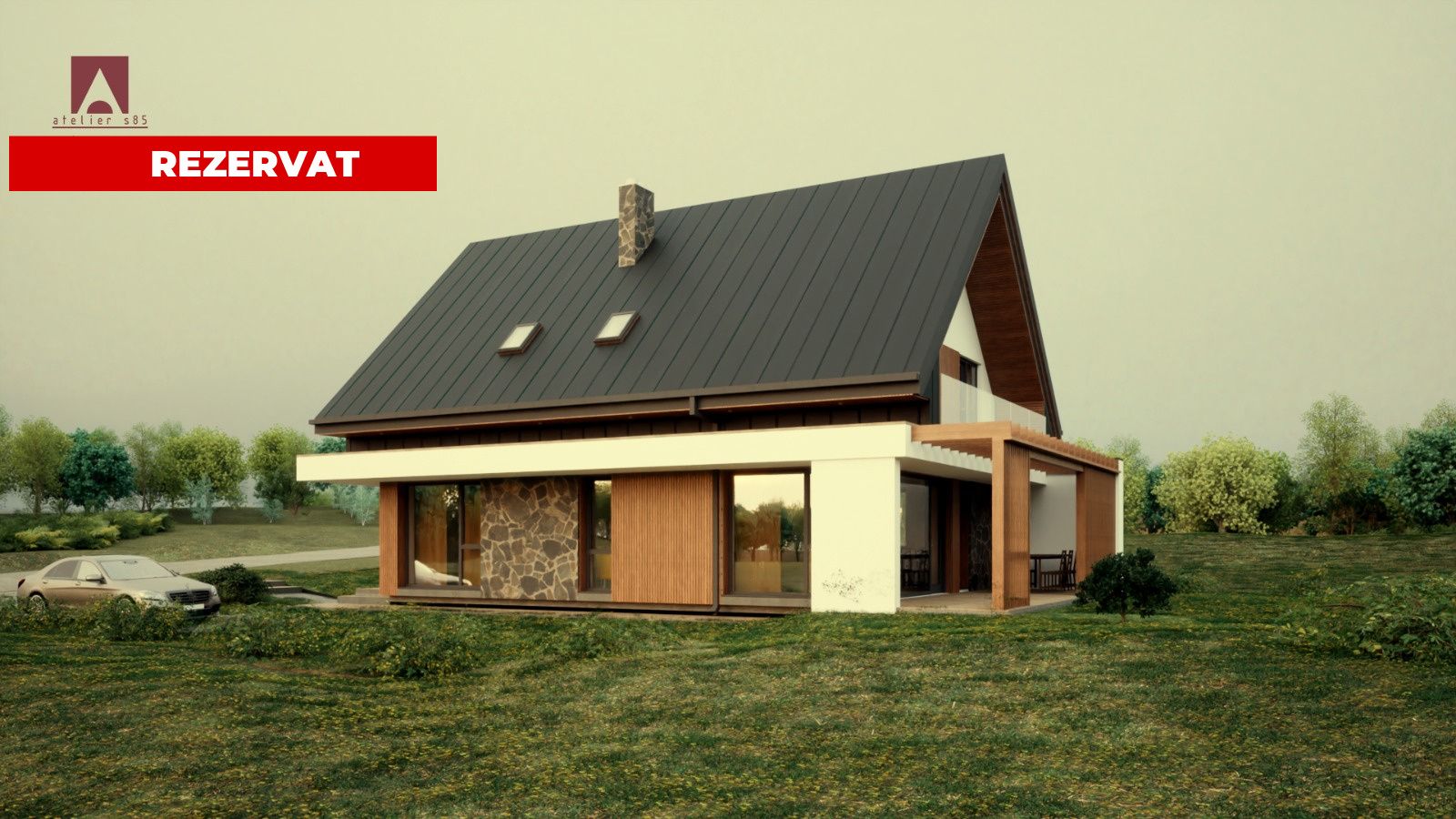 Casa individuala 140mp si teren 600mp