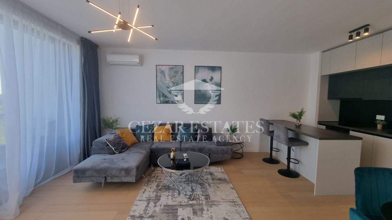 HERASTRAU SAT FRANCEZ DE INCHIRIAT APARTAMENT 2 CAMERE LUX | PARCARE — fotografia 1