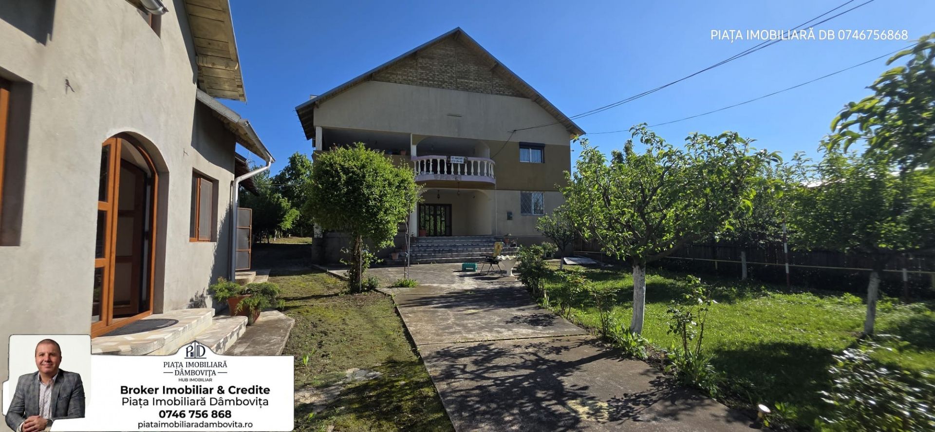 🏡 Vilă Individuală Imensă + Casă de Oaspeți și Garaj Dublu | Teren 1.000 mp
