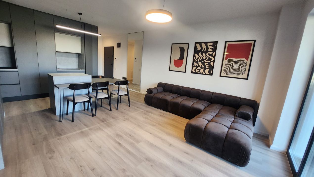 Inchiriere apartament 2 camere cu GRADINA, parcare, Liberty Residential