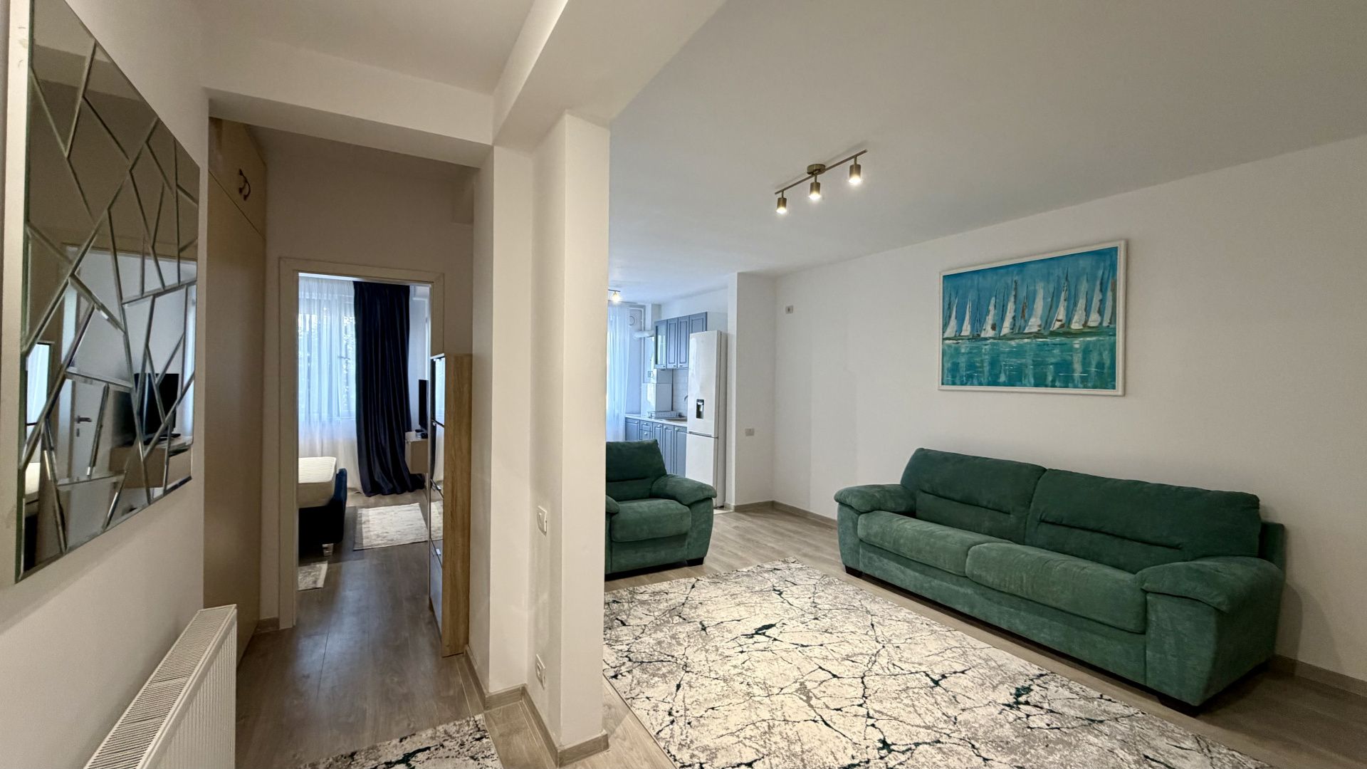 Apartament 2 camere de închiriat în Tunari – Zona 1 Decembrie Loc parcare inclus