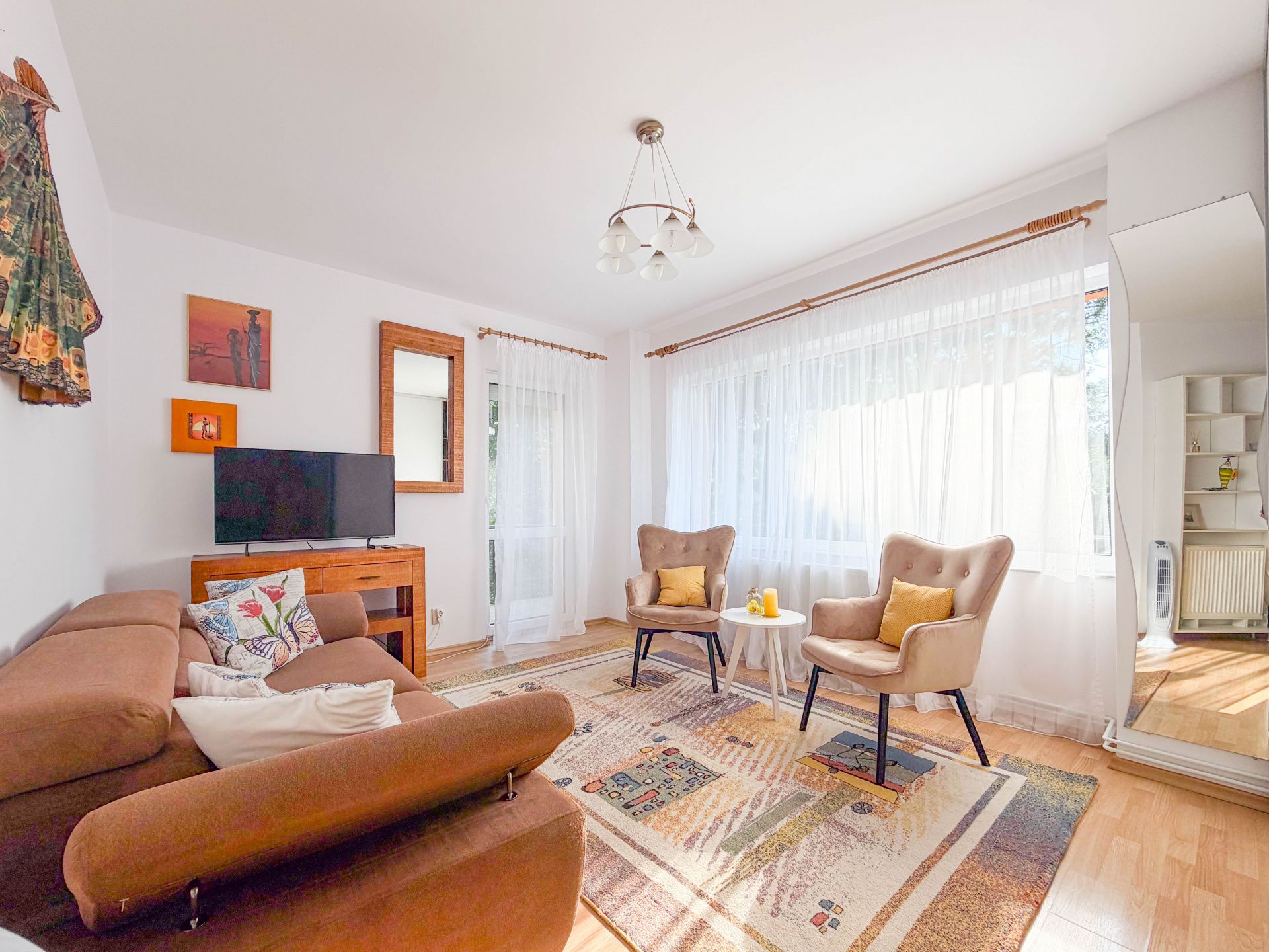 Apartament 2 camere | Finisat | Mobilat | Parcare | Plopilor 