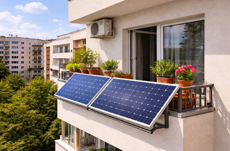Panouri fotovoltaice de balcon: sunt legale în România?