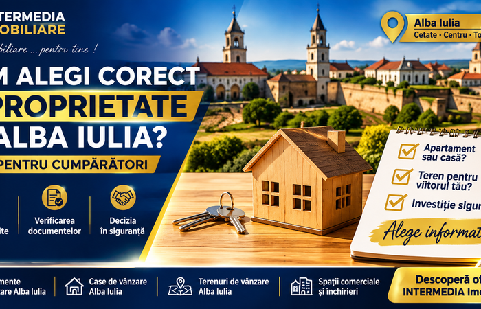 Vrei să vinzi o proprietate în Alba Iulia? Cum obții un preț corect