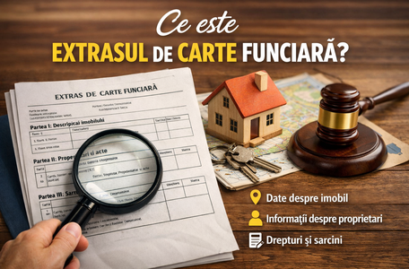 Ce este extrasul de carte funciară și de ce este esențial într-o tranzacție imobiliară.