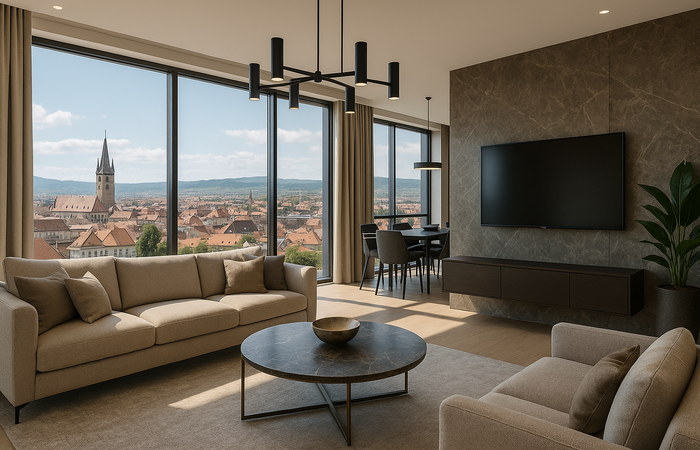 Cum arată locuințele de lux în Sibiu – tur virtual prin proprietăți exclusive