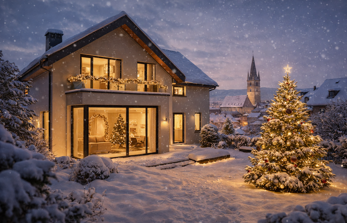  Crăciunul într-o casă nouă – de ce sărbătorile au un farmec aparte atunci când e „acasă”
