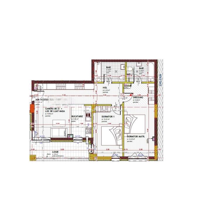 Apartament 4 camere 80mp , zona TINERETULUI 