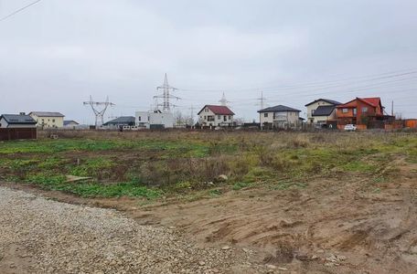 Cățelu, Glina: teren intravilan de 4.832 mp cu front de 20 m