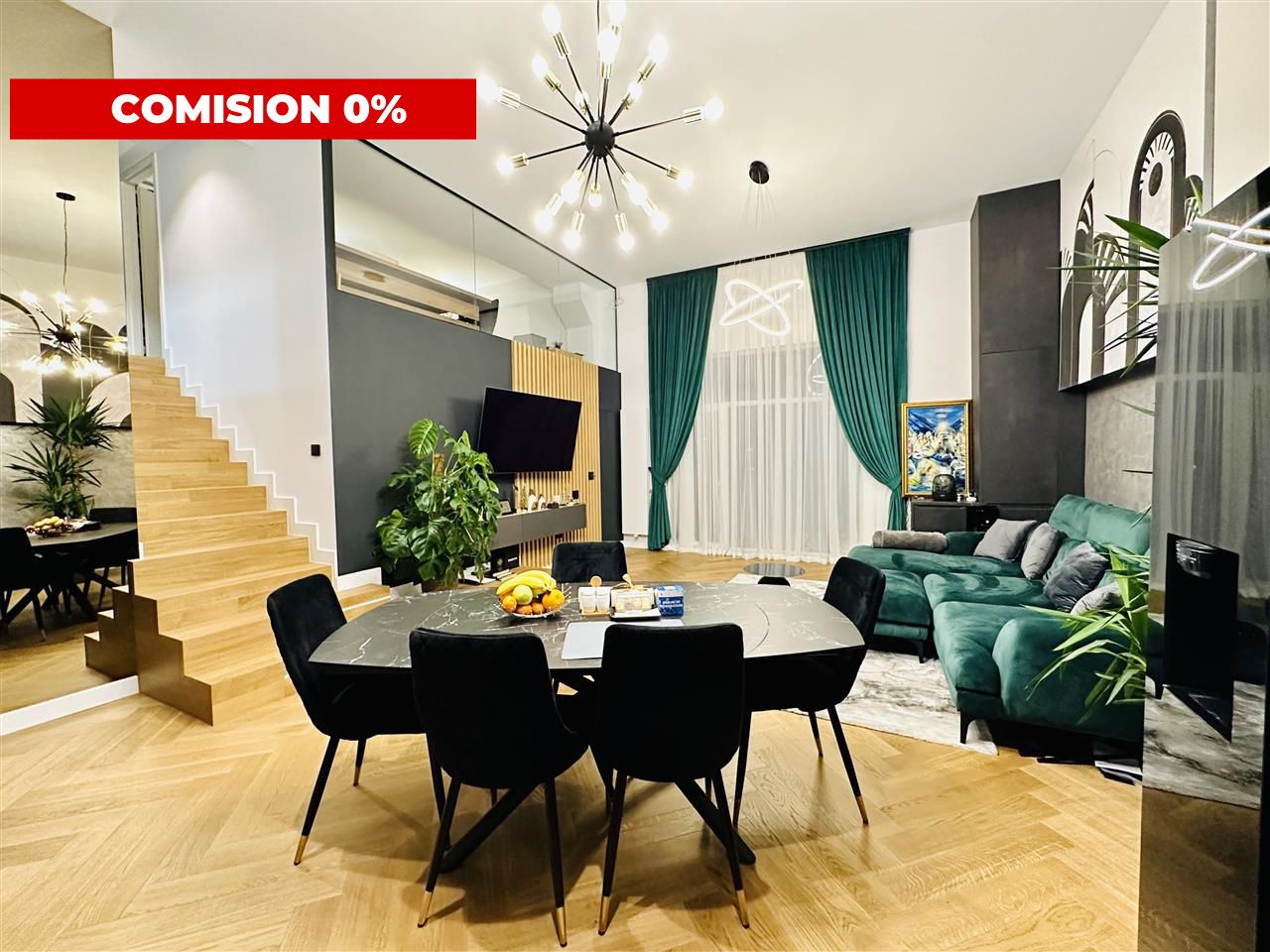 Loft de Vanzare Ultrafinisat in Centru cu Panorama